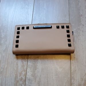 Rebecca Minkoff Wallet in safiano and leather